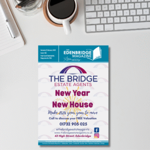 Image of The Edenbridge Magazine on a desk