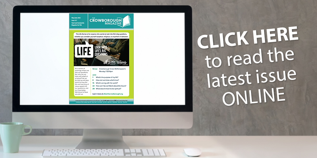 Image of the latest edition on a computer screen